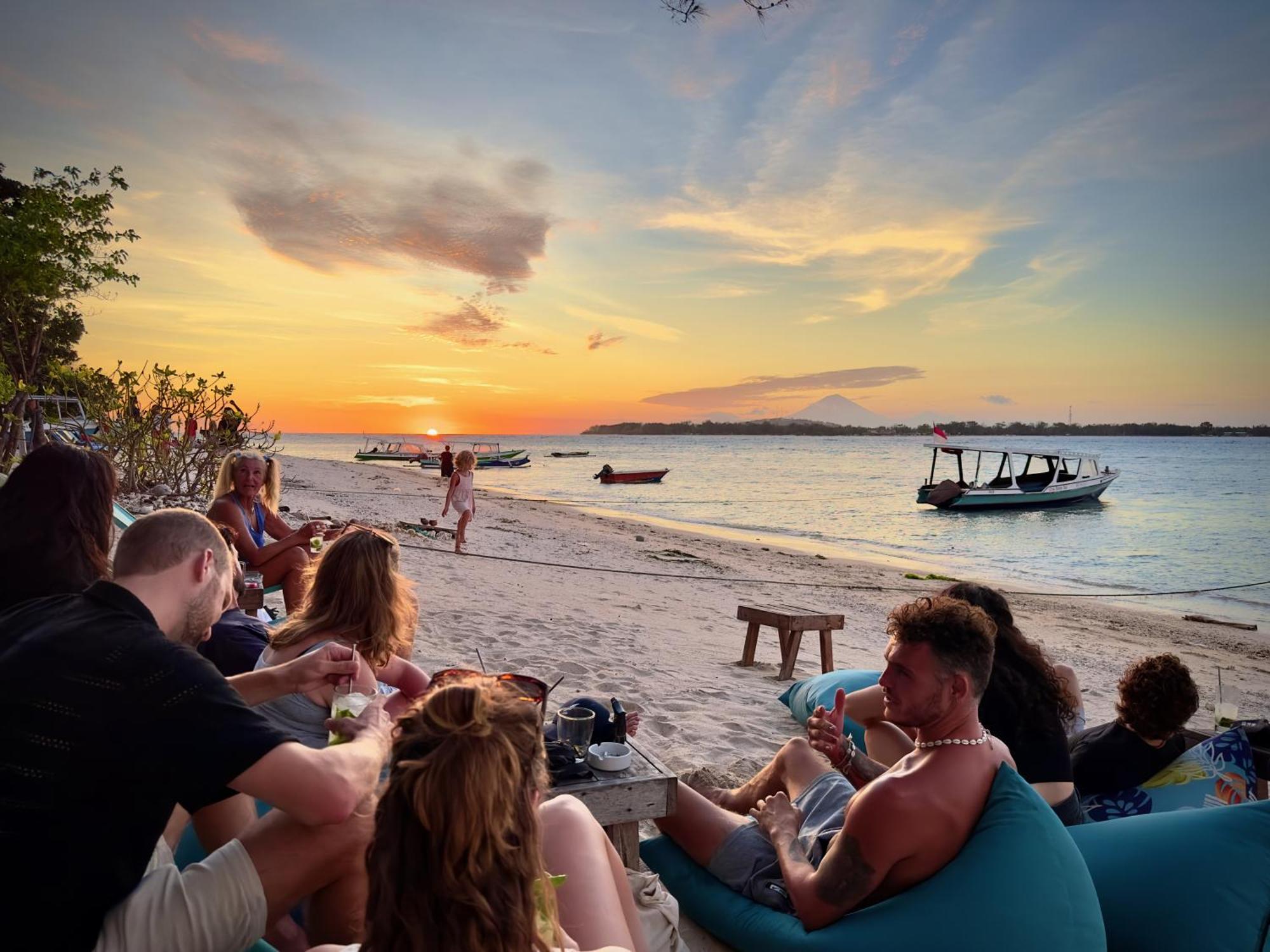 Begadang Hotel Gili Air Luaran gambar